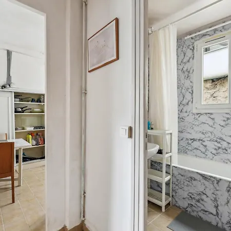 Apartmán Montmartre 15 Min Du Sacre-coeur, Cosy & Chauffe Paříž