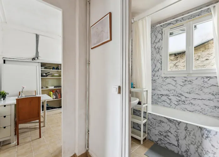 Apartmán Montmartre 15 Min Du Sacre-coeur, Cosy & Chauffe Paříž